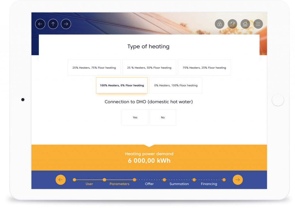 Heat pump calculator | Salesbook