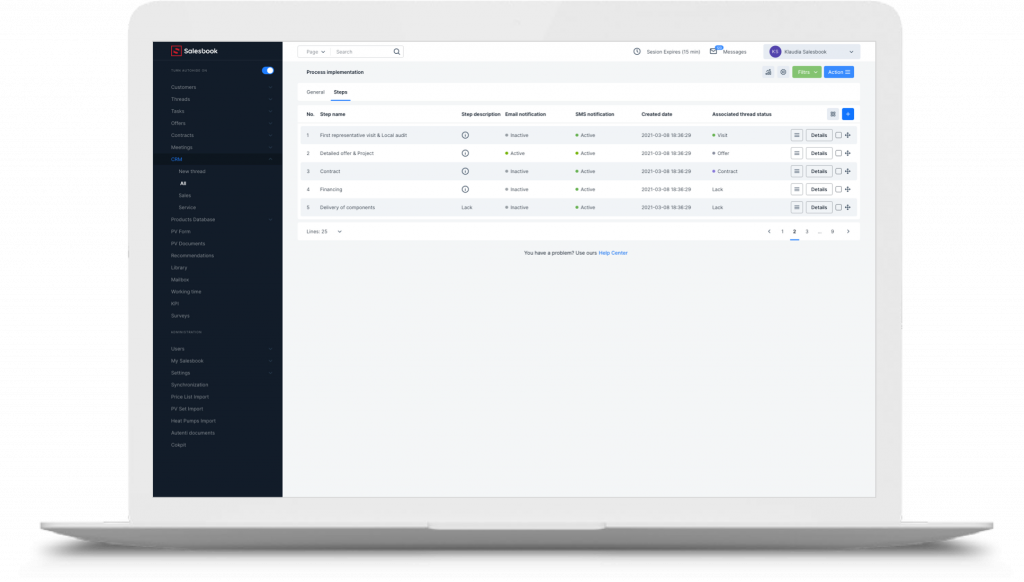 This module is created to simplify the process of collecting a data about the process.