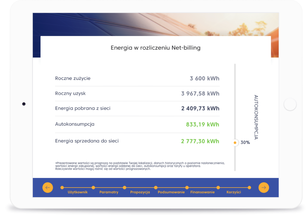 Energia w rozliczeniu net-billing | Kalkulator PV