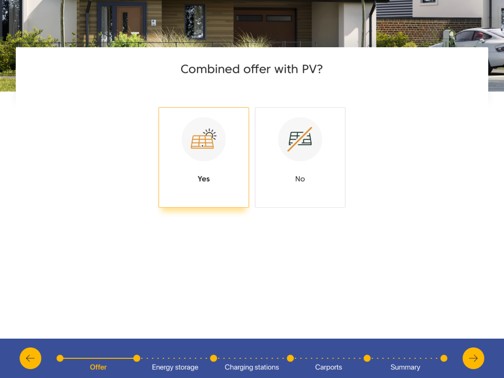 Combined offer with PV. New features of Salesbook offer calculator