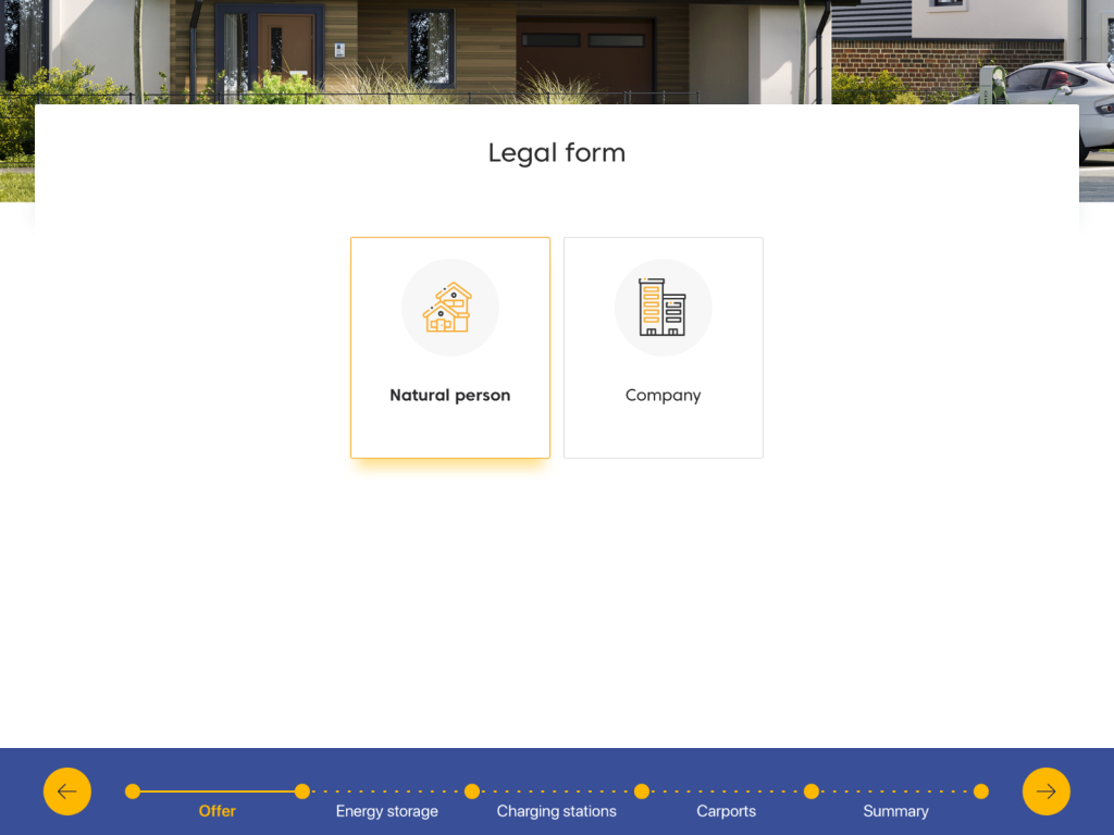 Legal form. New features of Salesbook offer calculator