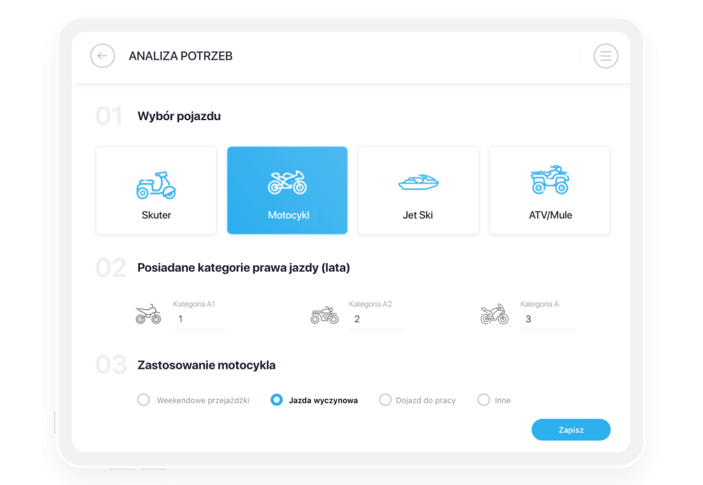 Analiza potrzeb użytkownika w Salesbooku.