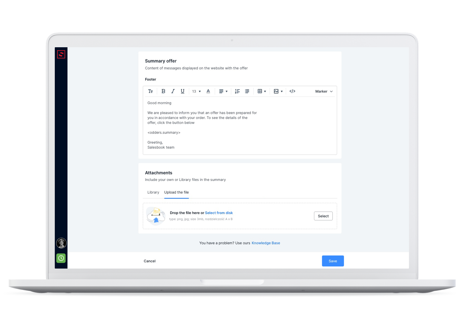 Fig. 15. If you use ready-made templates, you save time.