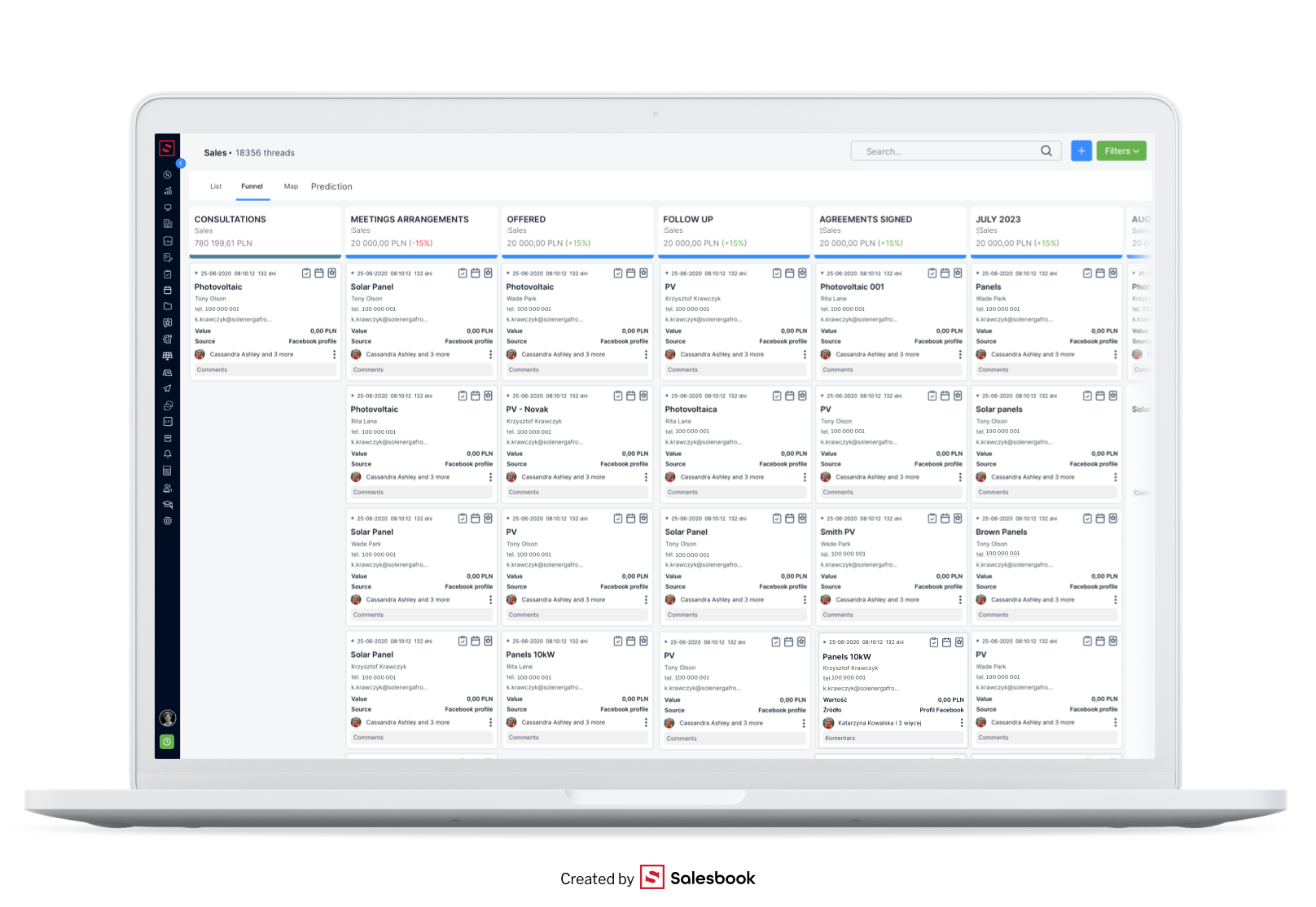 Fig. 11. CRM system from Salesbook is a comprehensive platform to support your business. Regardless of its size.