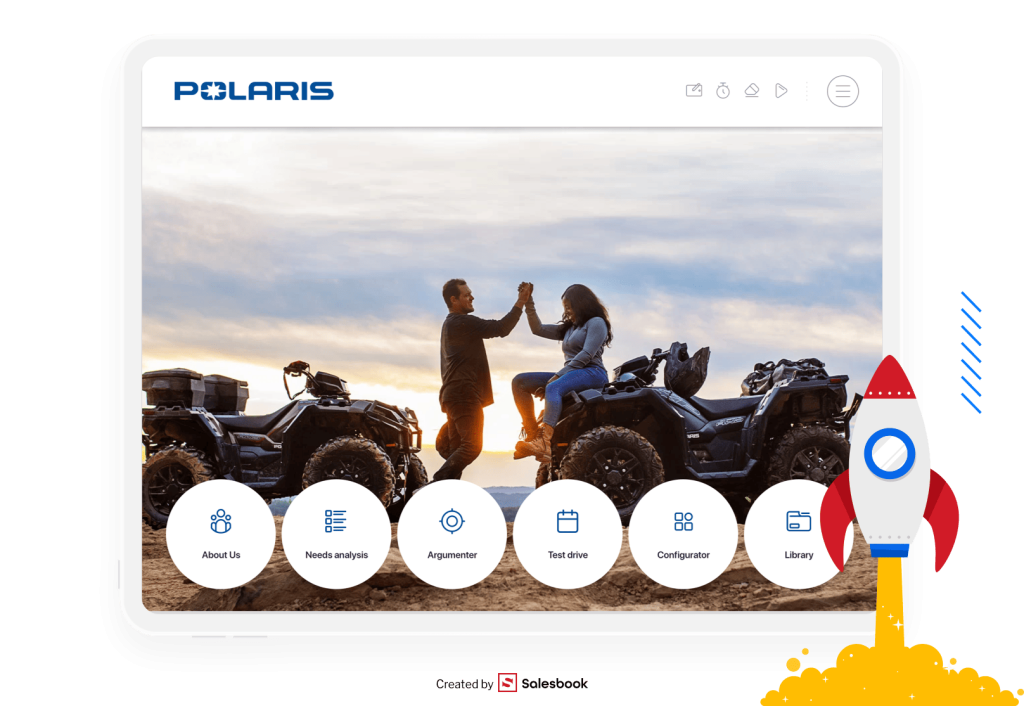 Polaris is one of Salesbook's many satisfied customers